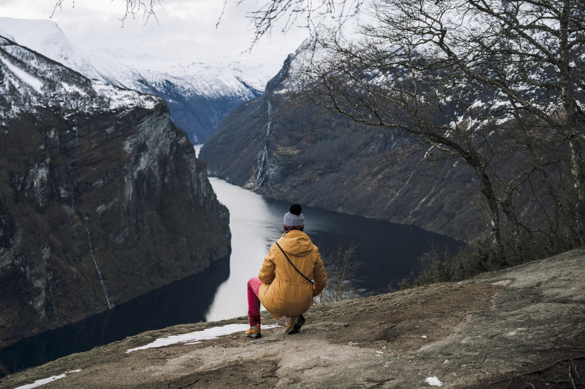 turgåar, utsikt Geirangerfjord