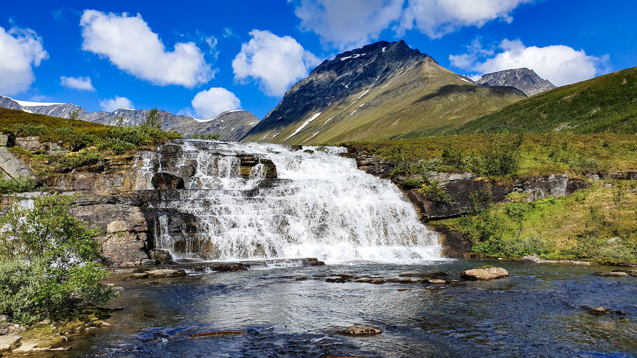 Fossen ved Nervatnet Elvevolldalen