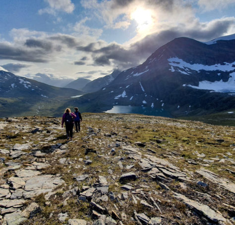 På tur i høgfjellet